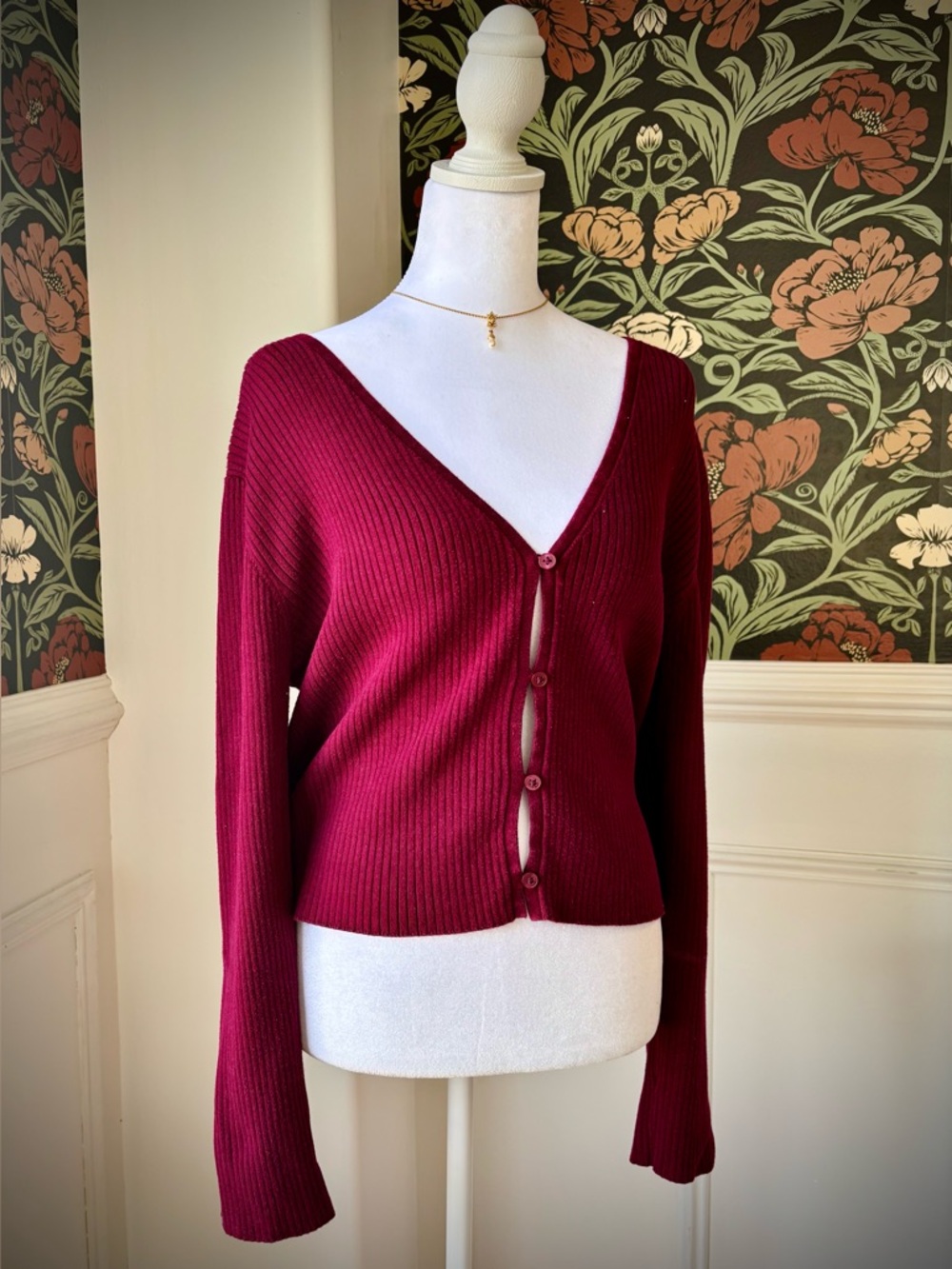 🧨SALE 4th OF JULY🧨 Romantic Casual Ribbed Cardigan Quiet Luxury Balletcore